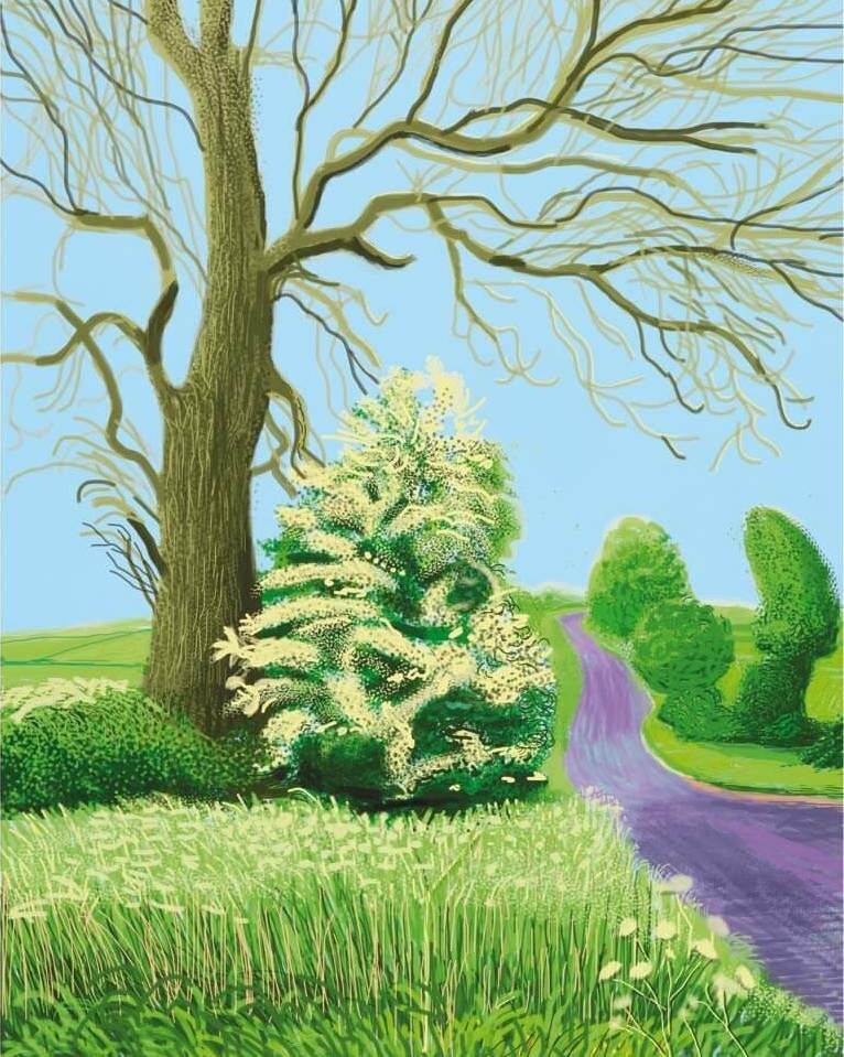 David Hockney Bigger Green Valley